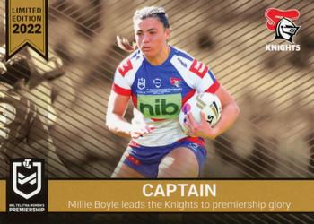 2022 NRL Player In Focus #WPC02 Millie Boyle Front